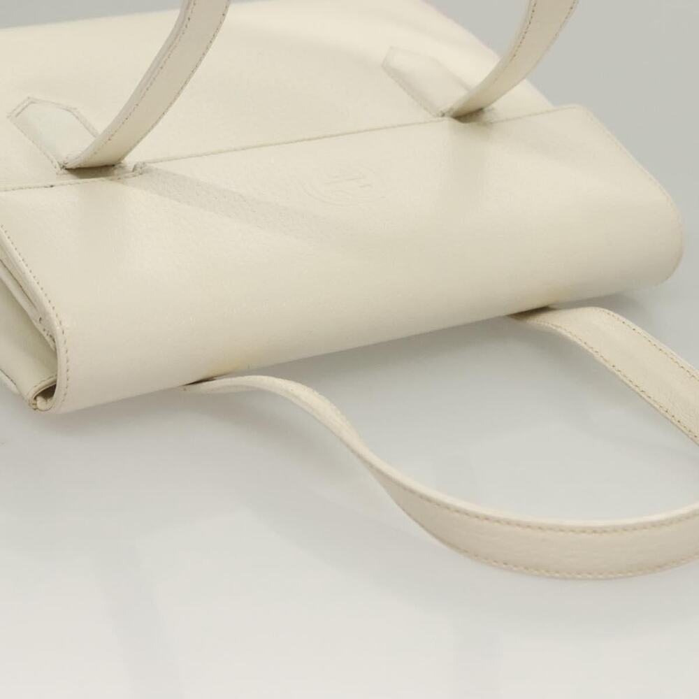 GUCCI Shoulder Bag Leather White Gold - Picture 7 of 12